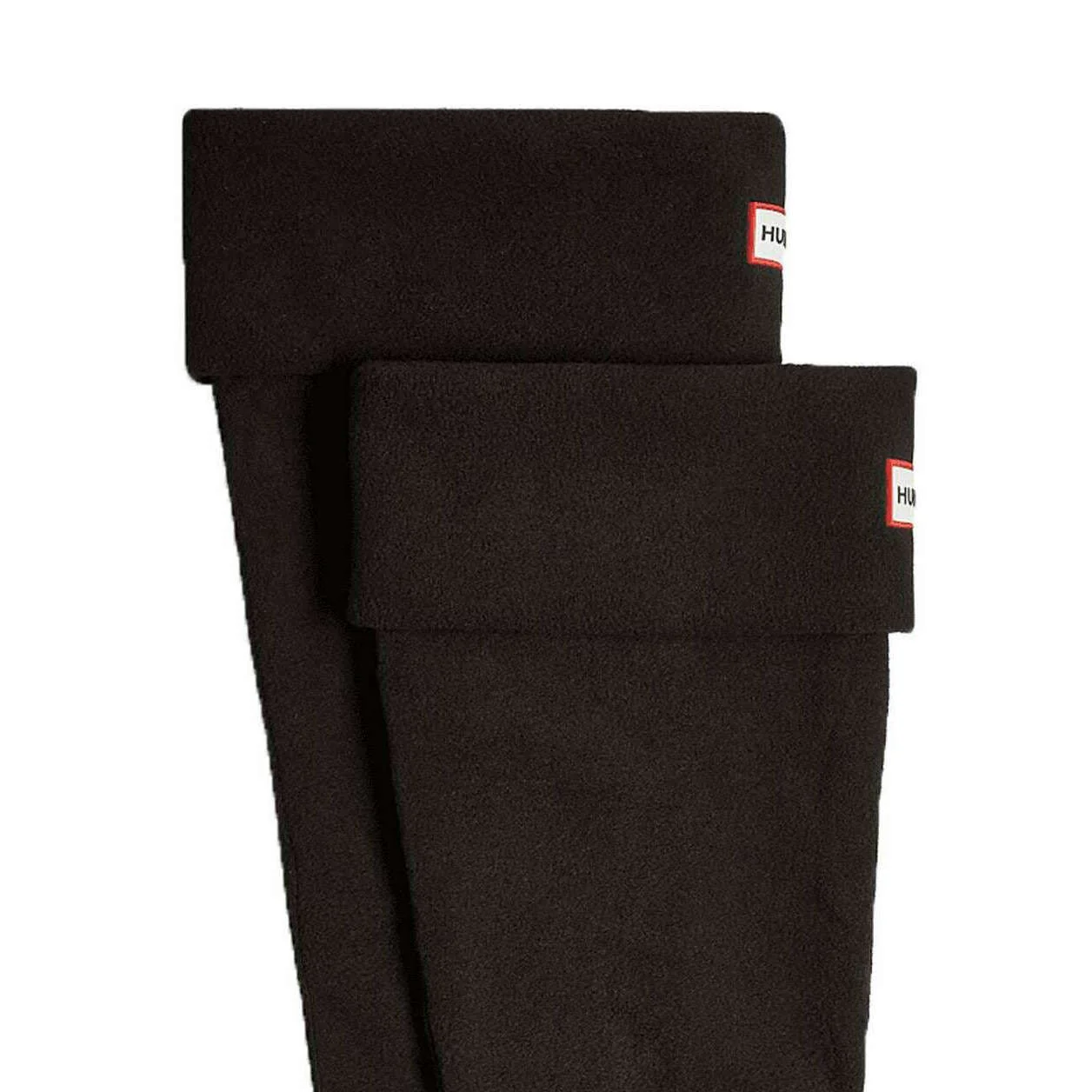 Hunter Recycled Fleece Tall Boot Socks - Black - Image 2