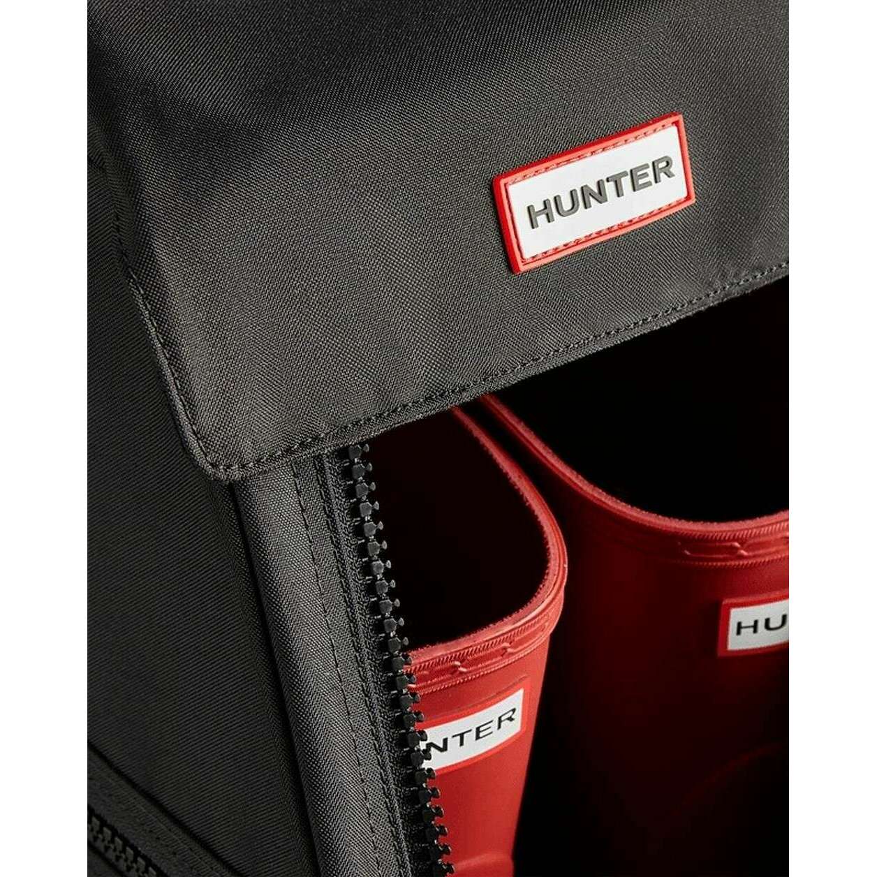 Hunter Short Boot Bag - Black - Image 4