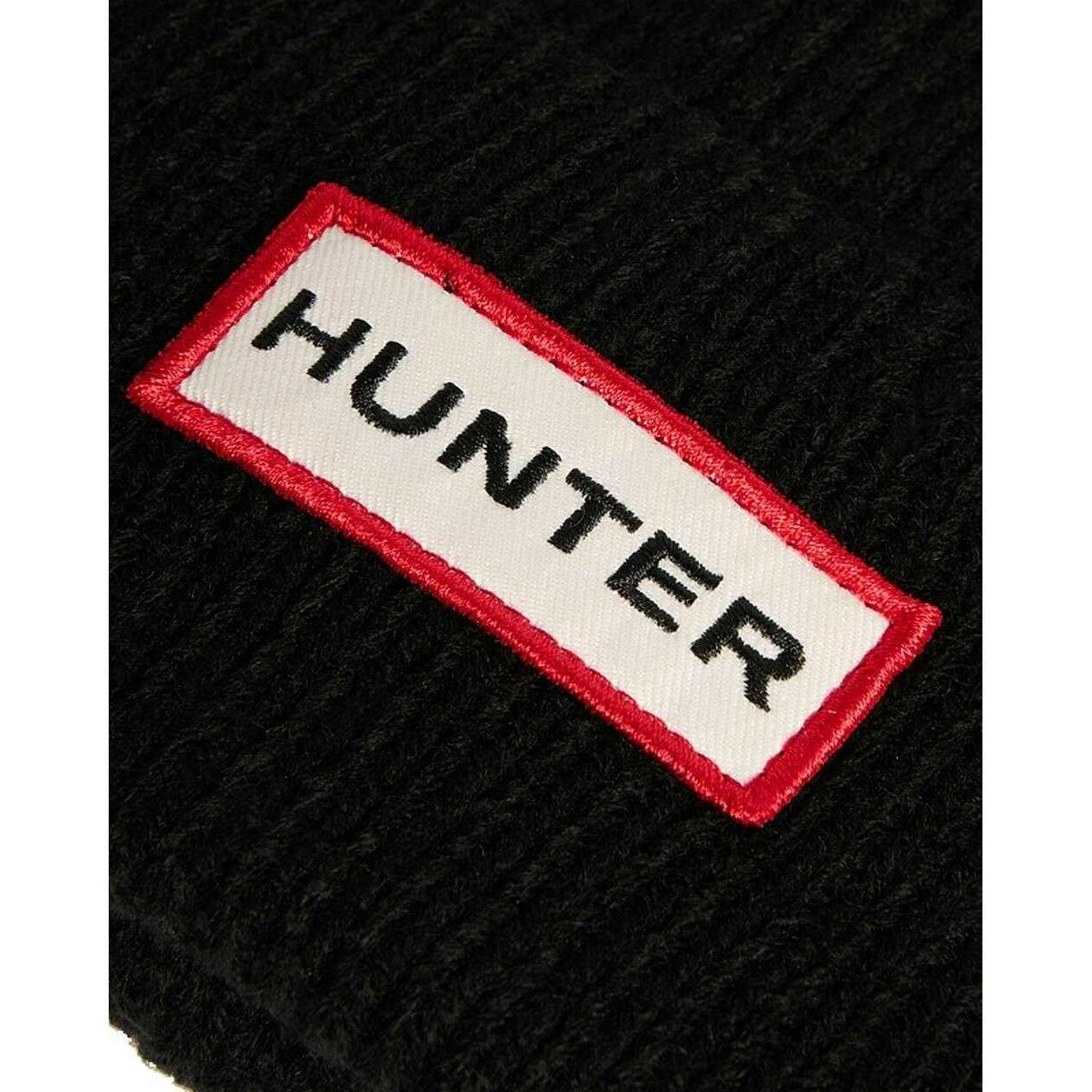 Hunter Skye Pom Pom Beanie - Black - Image 3