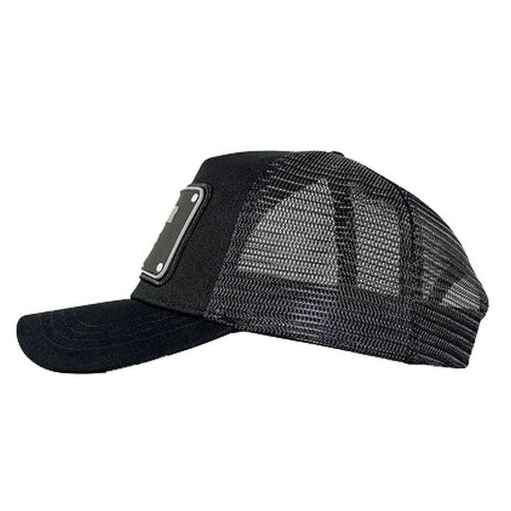 John Hatter Dressed For Success Rubber Trucker Hat - Black/Grey - Image 3