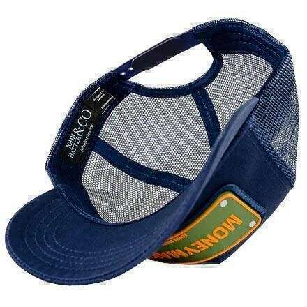 John Hatter Money Maker Rubber Trucker Cap - Blue/Green/Orange - Image 5