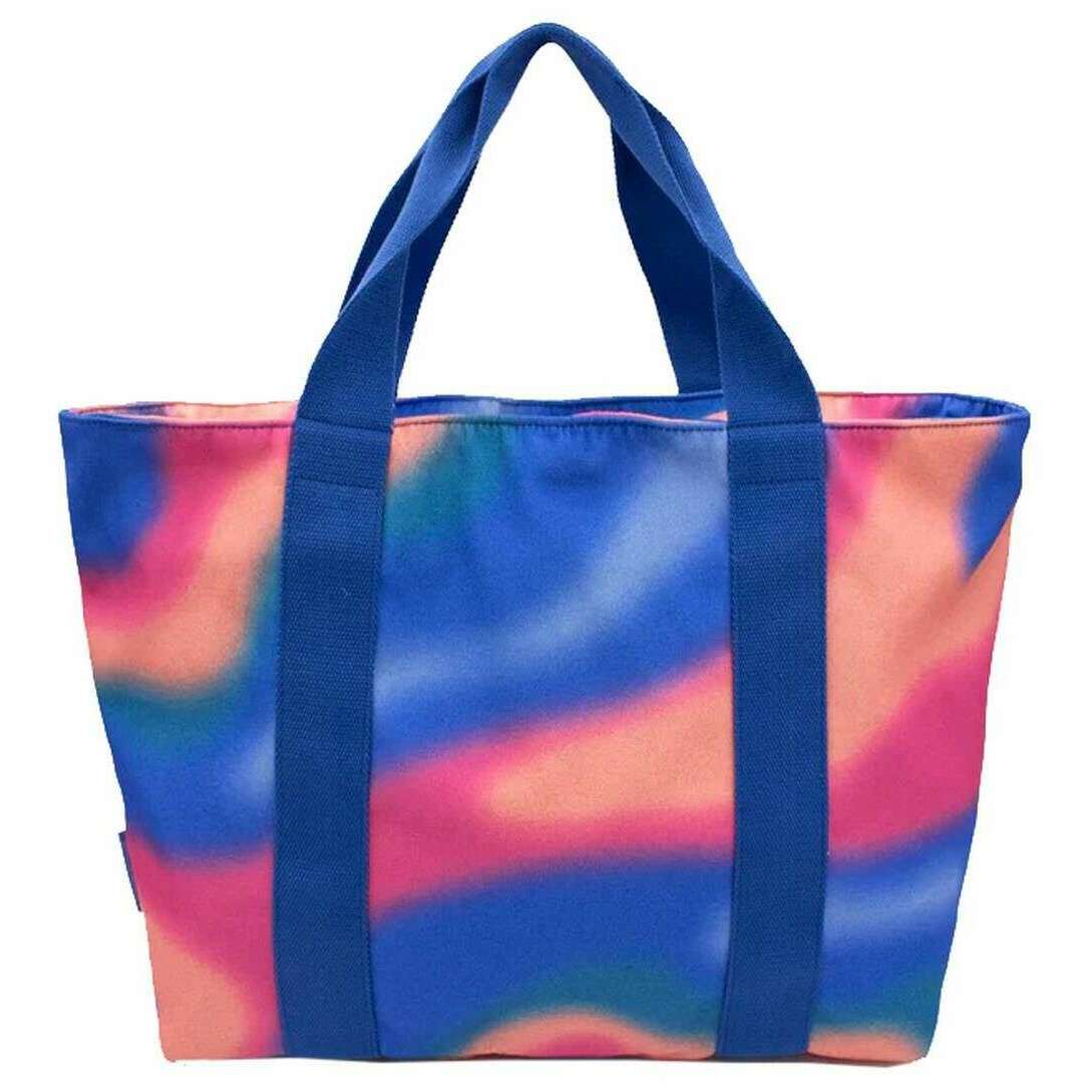 Kind Bag London Carry All Tote Bag - Aurora Blue/Pink