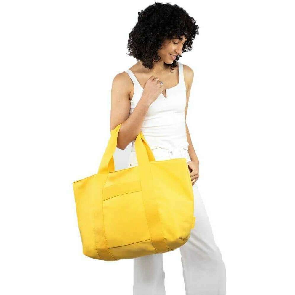 Kind Bag London Carry All Tote Bag - Yellow - Image 6