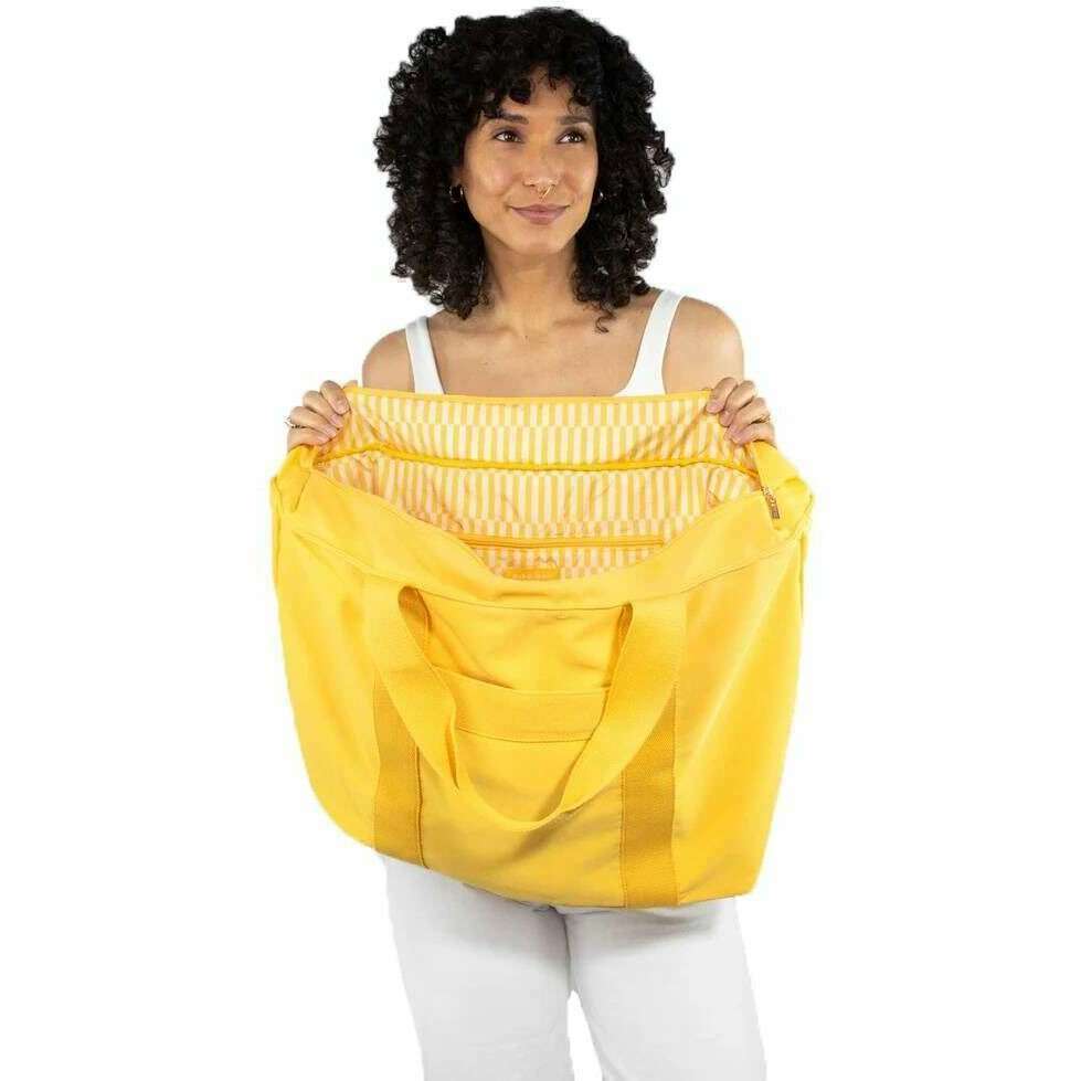 Kind Bag London Carry All Tote Bag - Yellow - Image 7