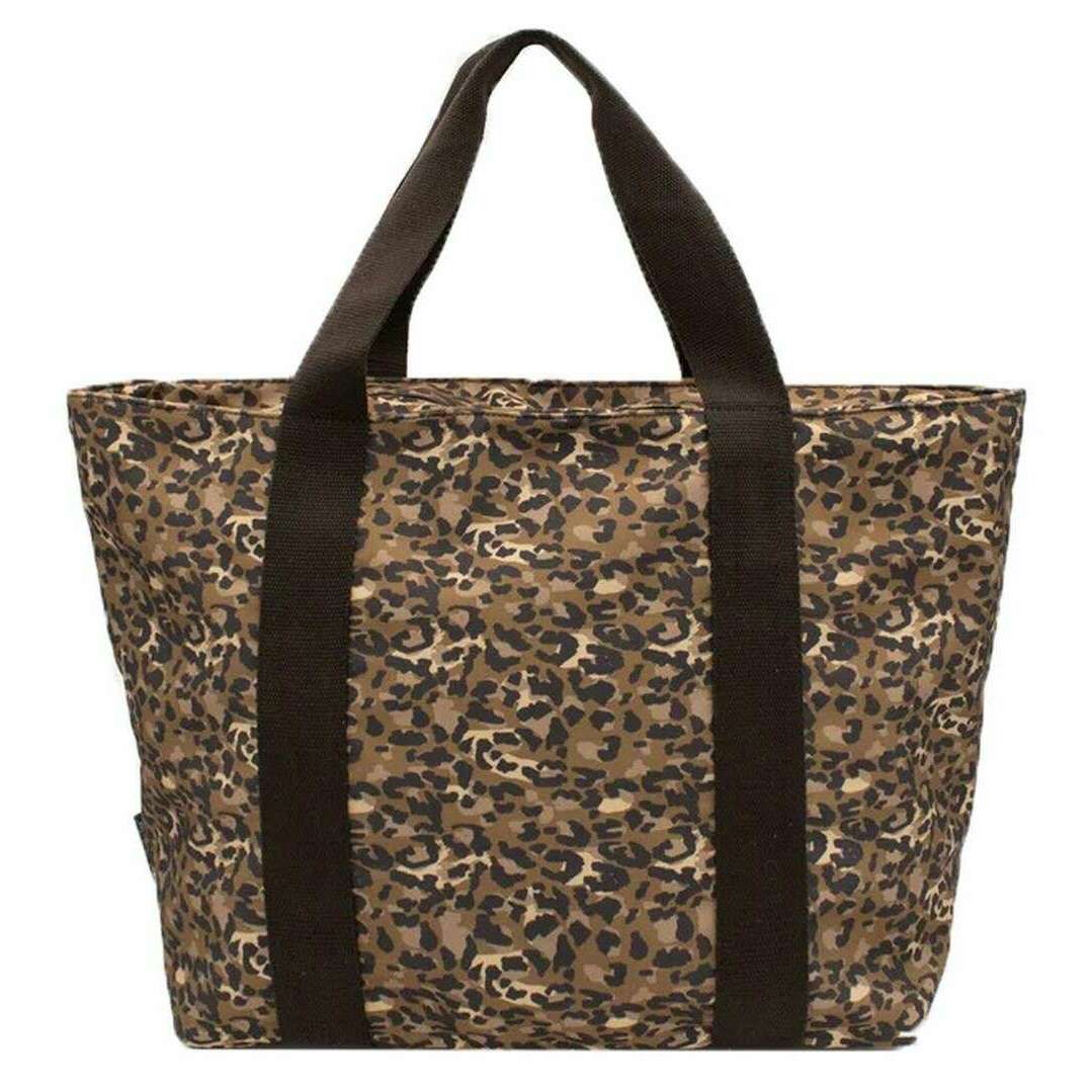 Kind Bag London Carryall Tote Bag - Leopard Brown - Image 2