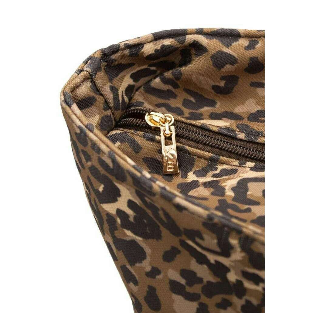 Kind Bag London Carryall Tote Bag - Leopard Brown - Image 4