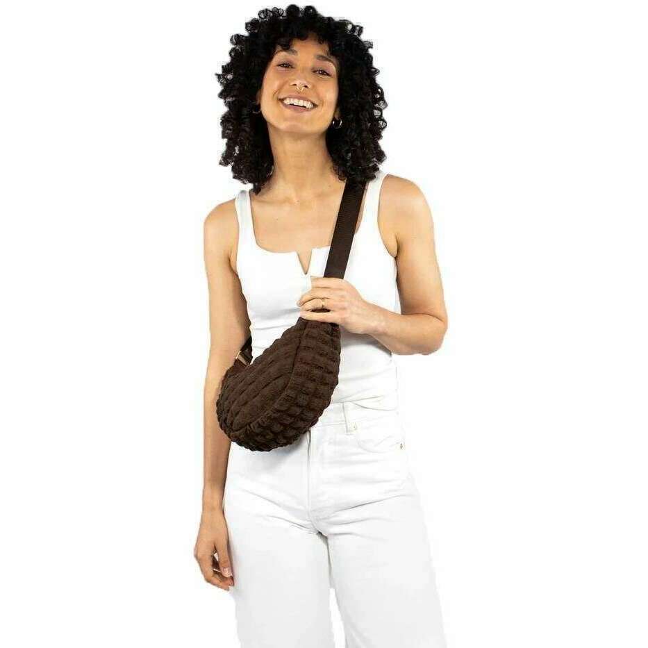 Kind Bag London Cross Body Bag - Brown - Image 5