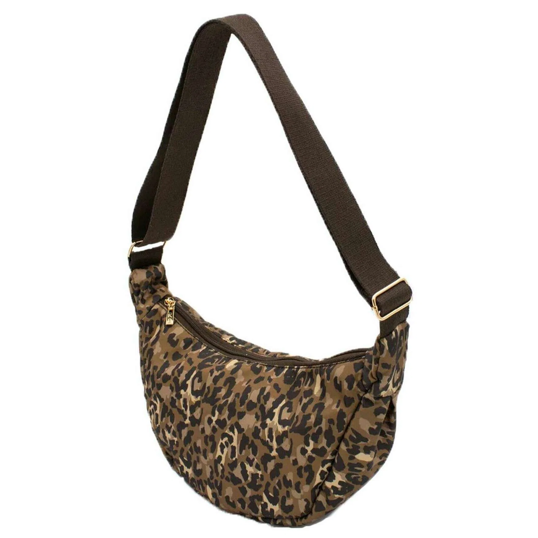 Kind Bag London Crossbody Bag - Leopard Brown - Image 3