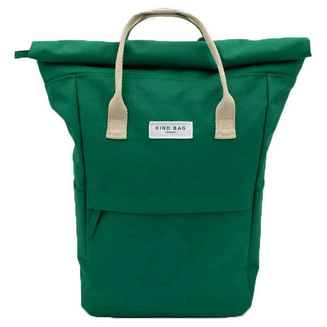 Kind Bag London Hackney Medium Backpack - Bottle Green