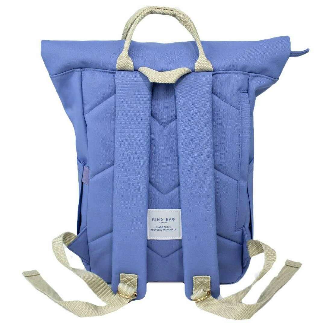 Kind Bag London Hackney Medium Backpack - Dusty Blue - Image 2