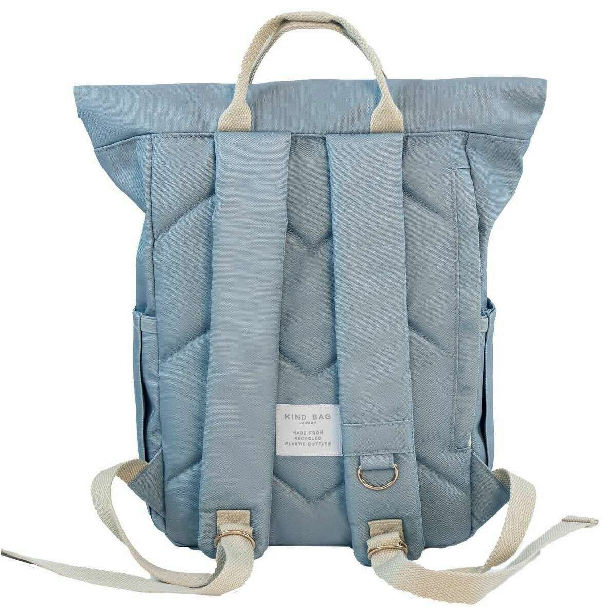 Kind Bag London Hackney Medium Backpack - Light Grey - Image 2