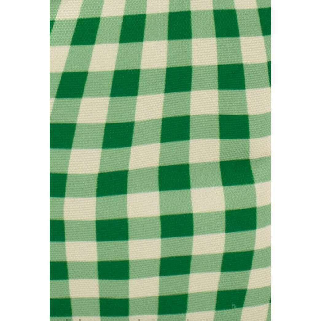 Kind Bag London Lunch Bag - Distorted Gingham Green/Pink - Image 5