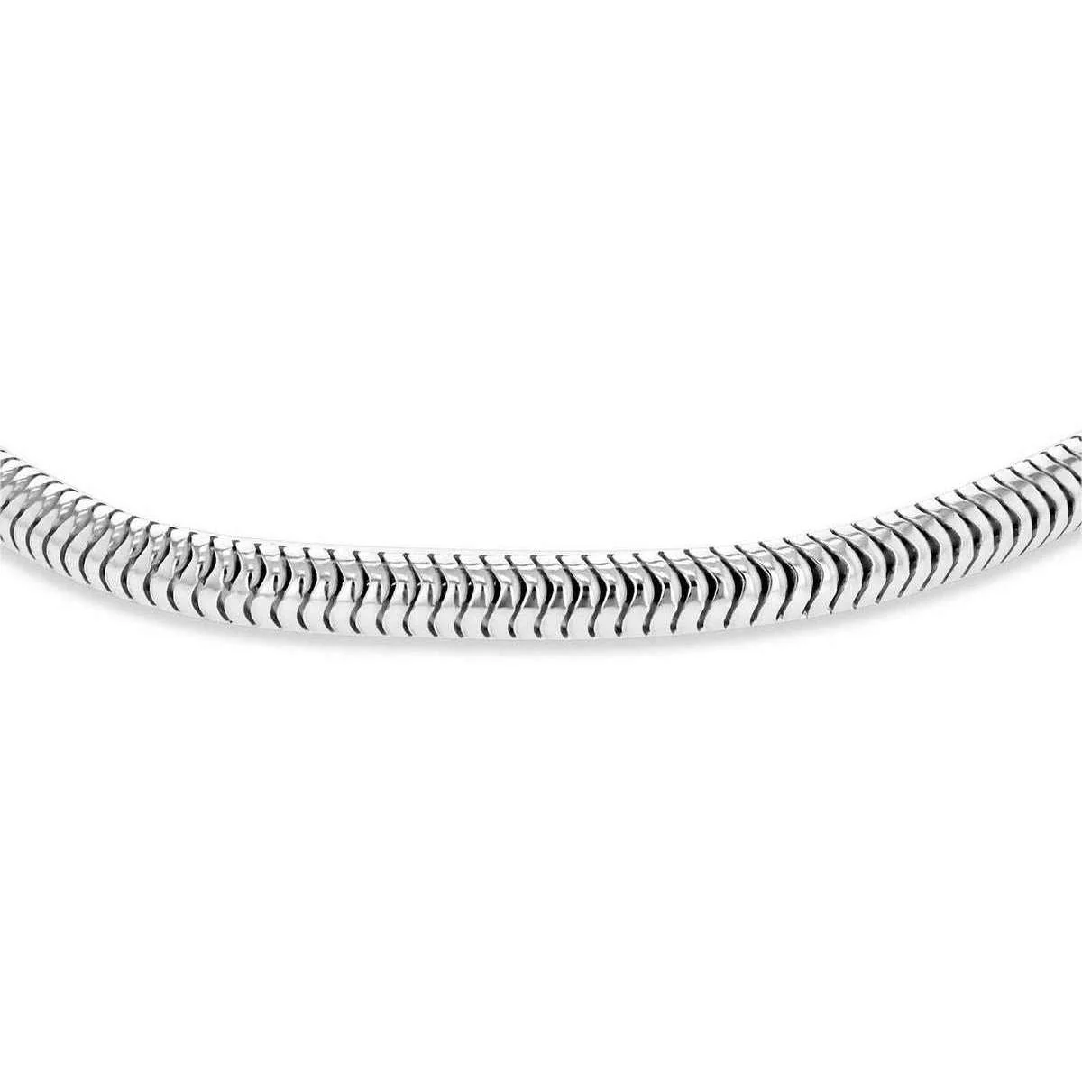 KJ Beckett Snake and Box Adjustable Slider Bracelet - Silver - Image 3