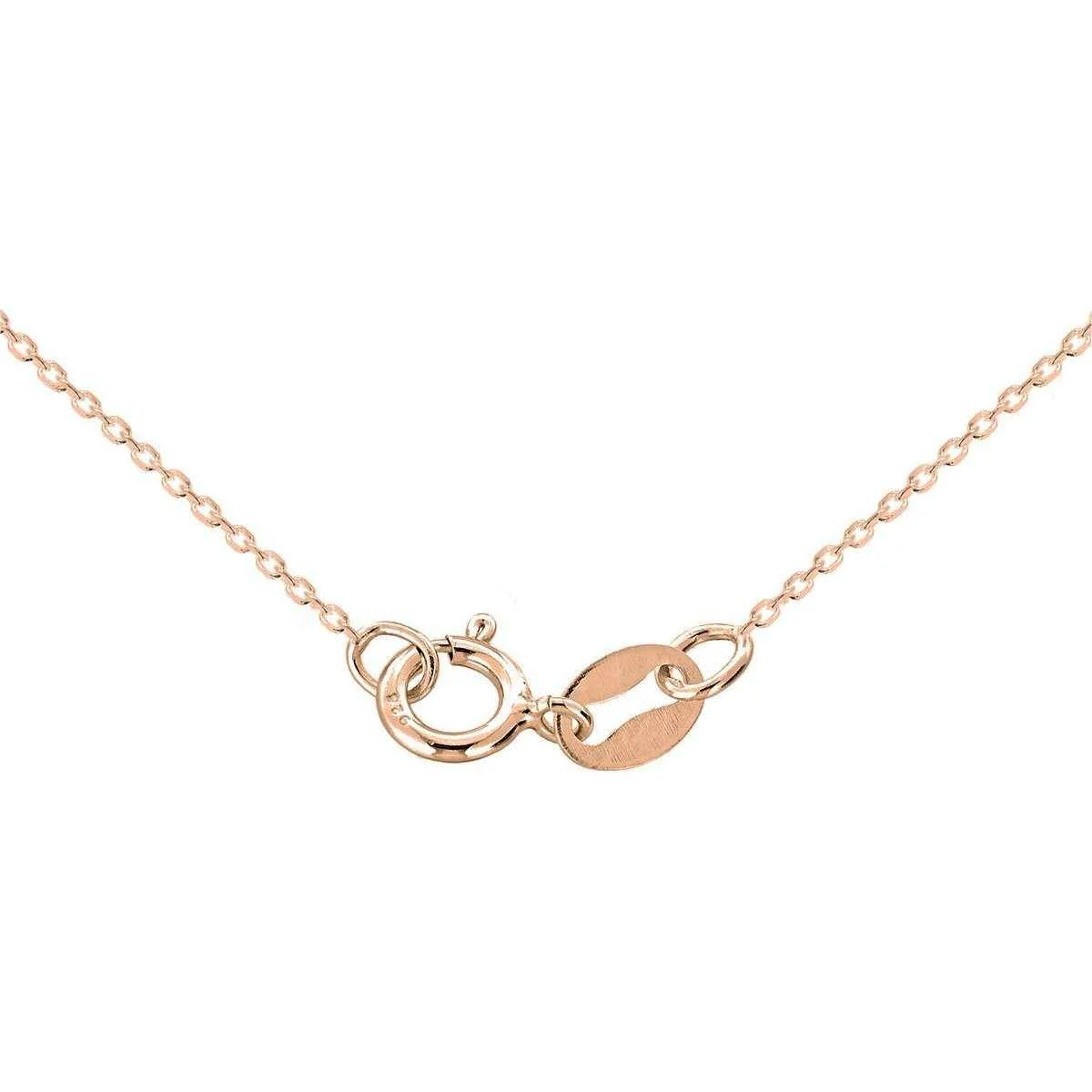 KJ Beckett Vertical Bar Necklace - Rose Gold - Image 2