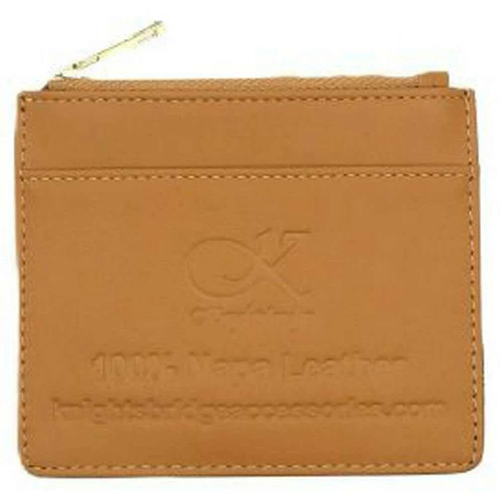 Knightsbridge Neckwear Belgravia Paisley Wallet - Tan Beige