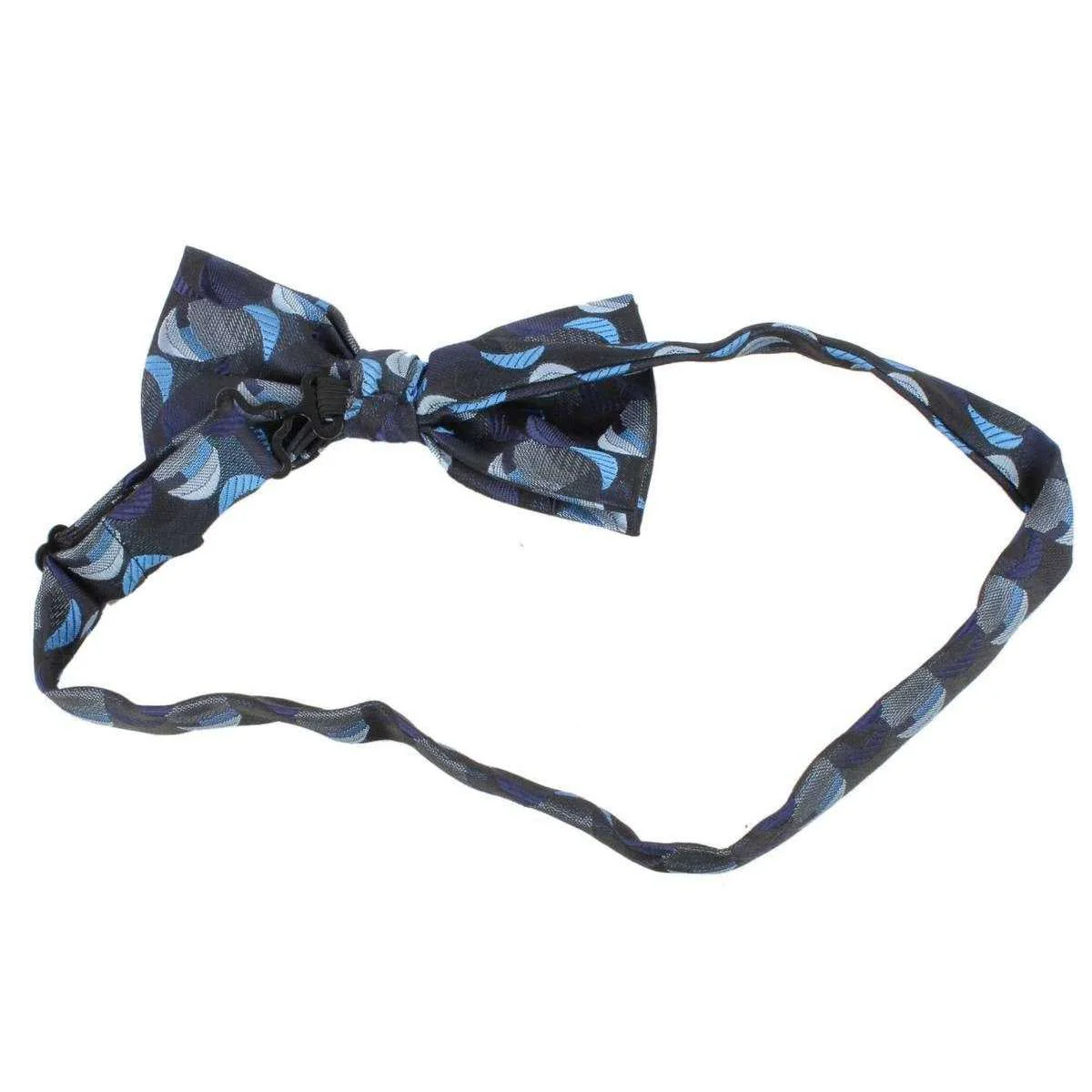 Knightsbridge Neckwear Bow Tie and Cummerbund Set - Blue - Image 3