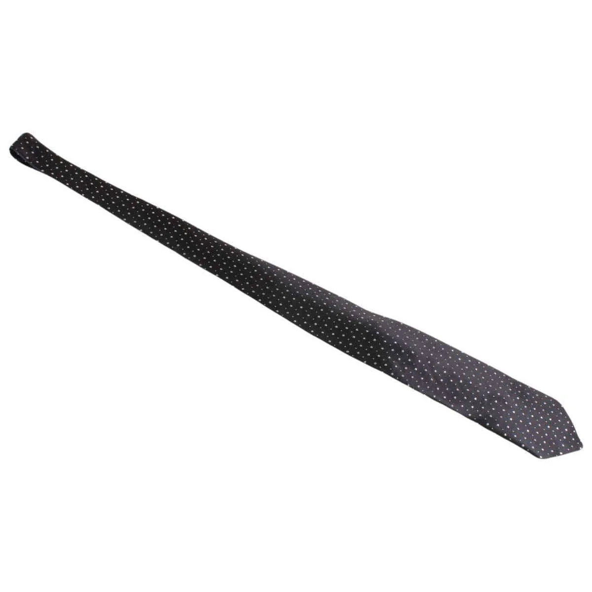 Knightsbridge Neckwear Glitter Tie - Black - Image 4