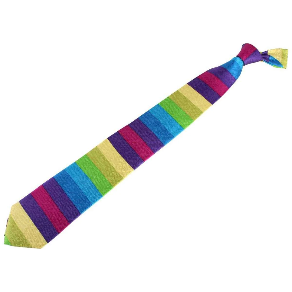 Knightsbridge Neckwear Kensington Striped Silk Tie - Multi-colour - Image 6