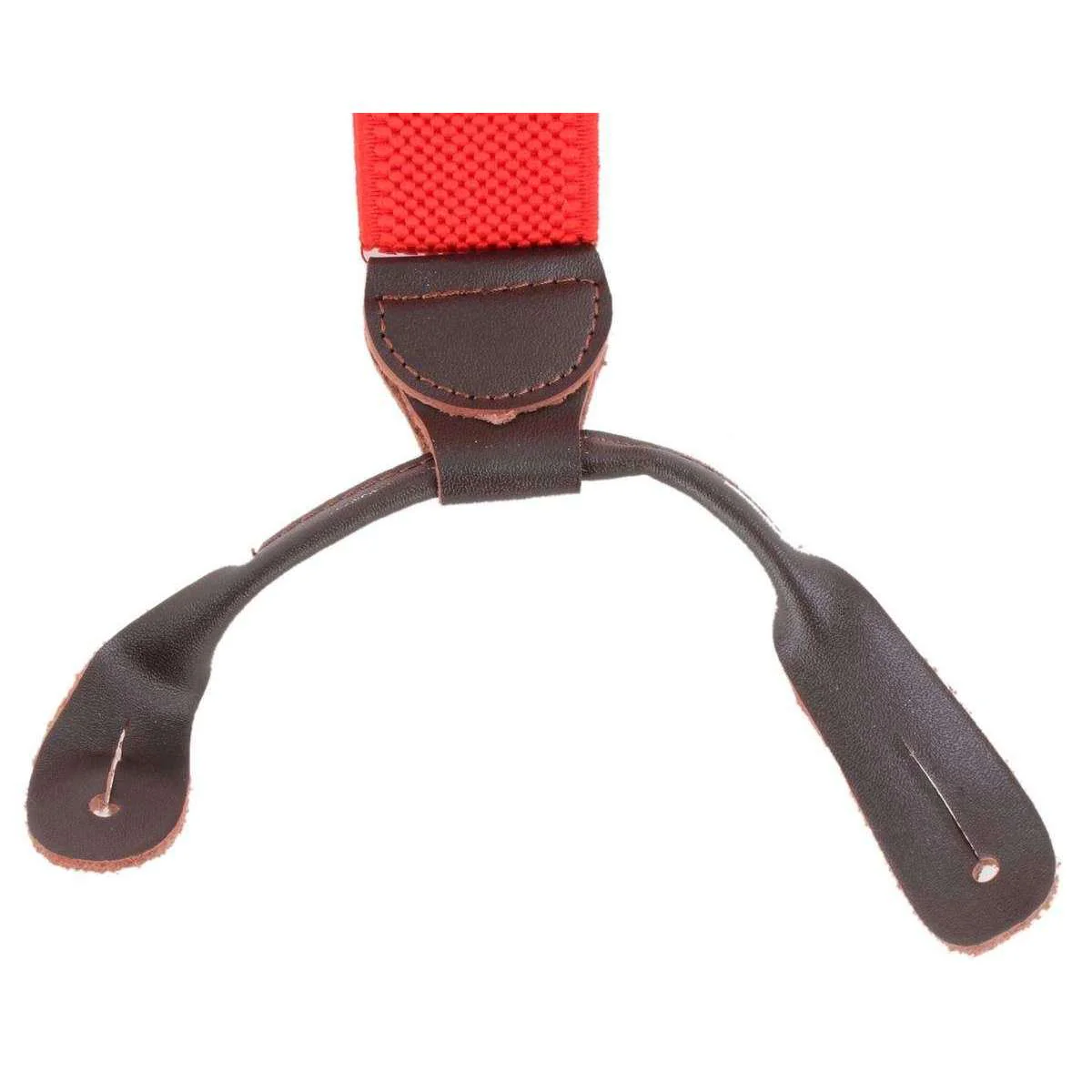 Knightsbridge Neckwear Luxury Braces - Red - Image 4