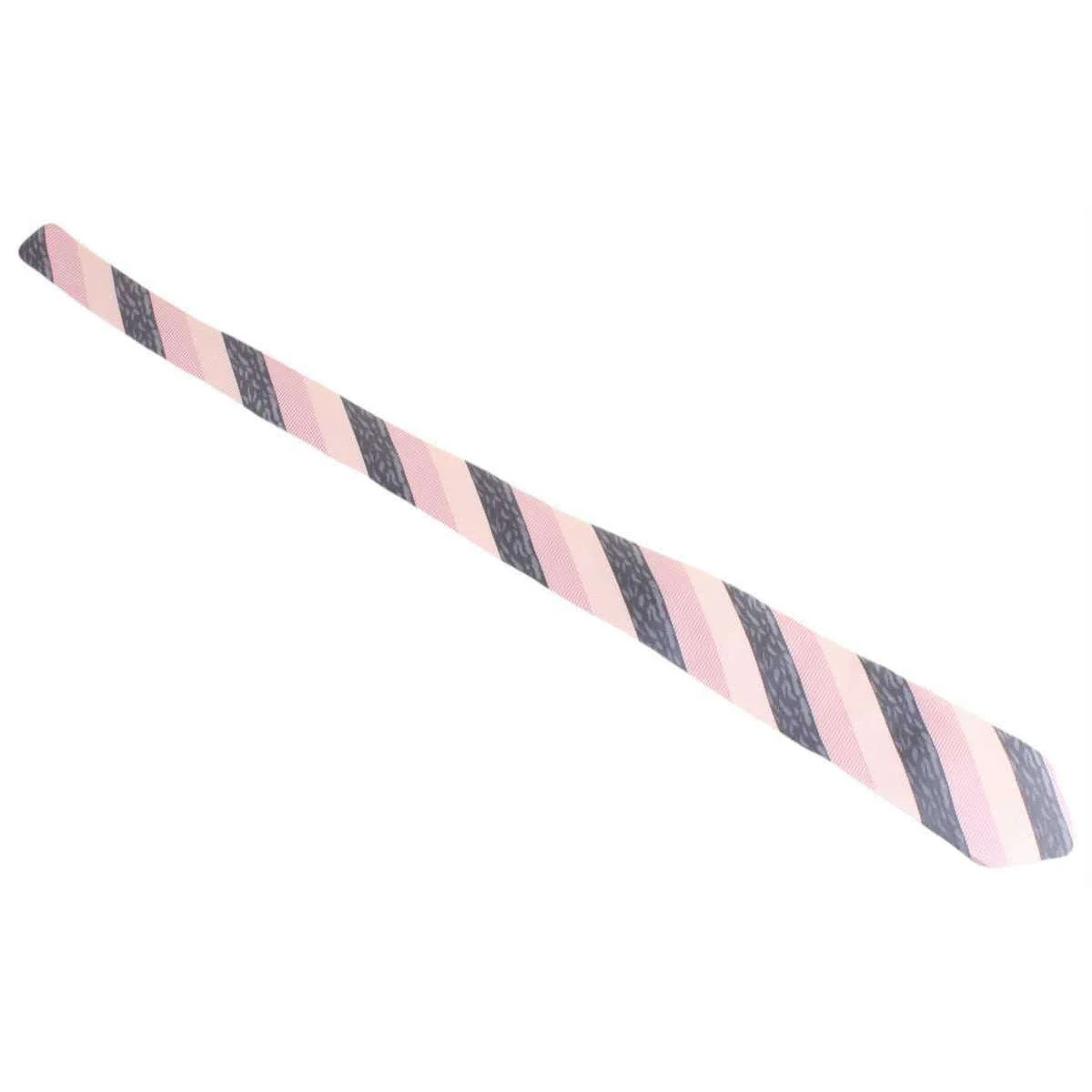 Knightsbridge Neckwear Multi Textured Regular Polyester Tie - Pink/Grey - Image 3