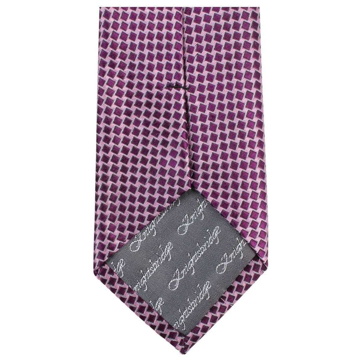 Knightsbridge Neckwear Small Square Tie - Pink - Image 4