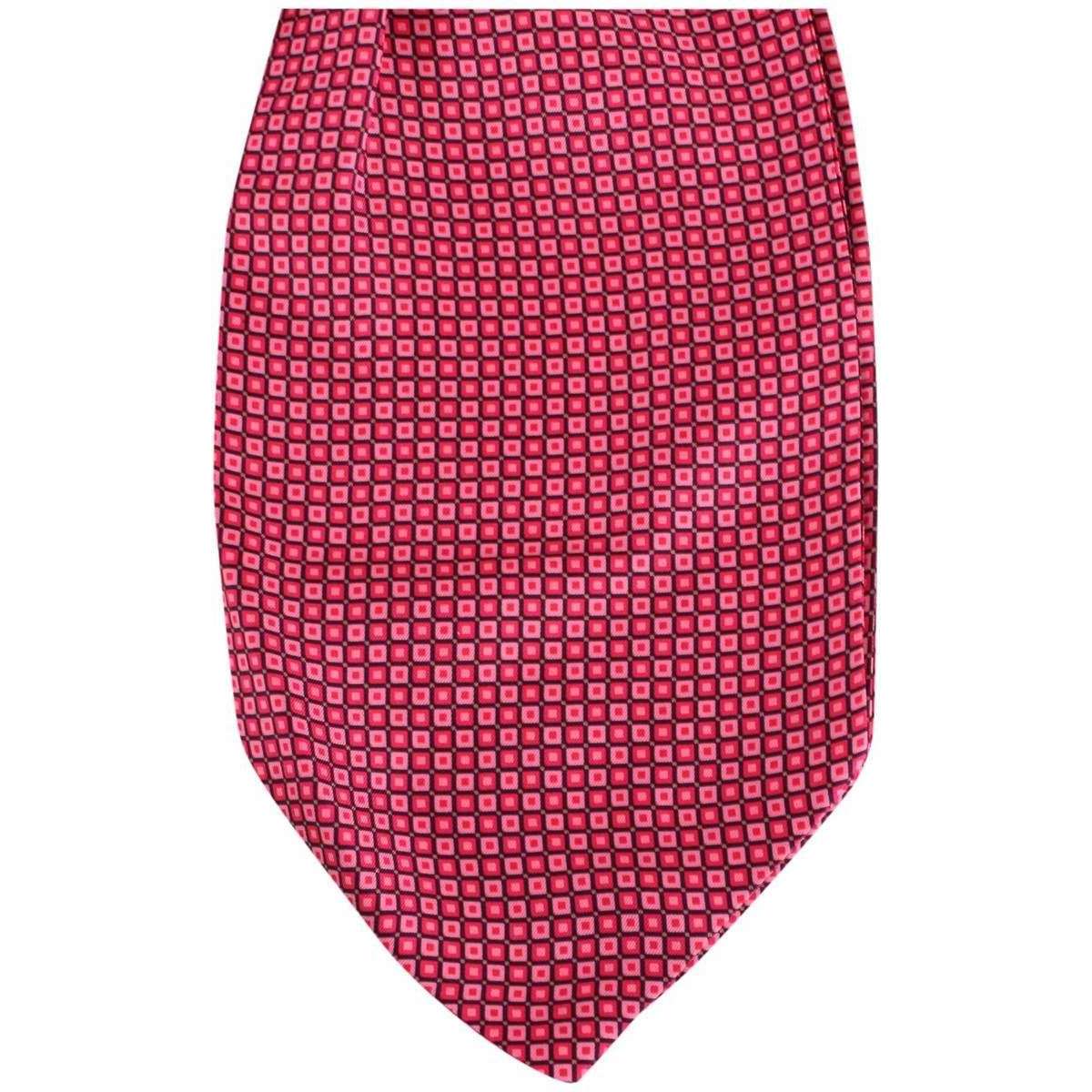 Knightsbridge Neckwear Squares Silk Cravat - Pink - Image 2