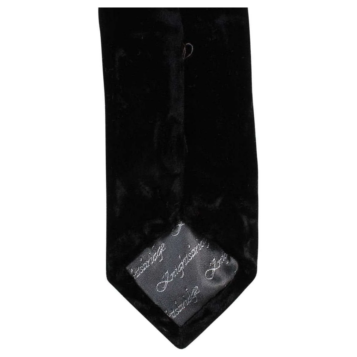 Knightsbridge Neckwear Velvet Tie - Black - Image 4