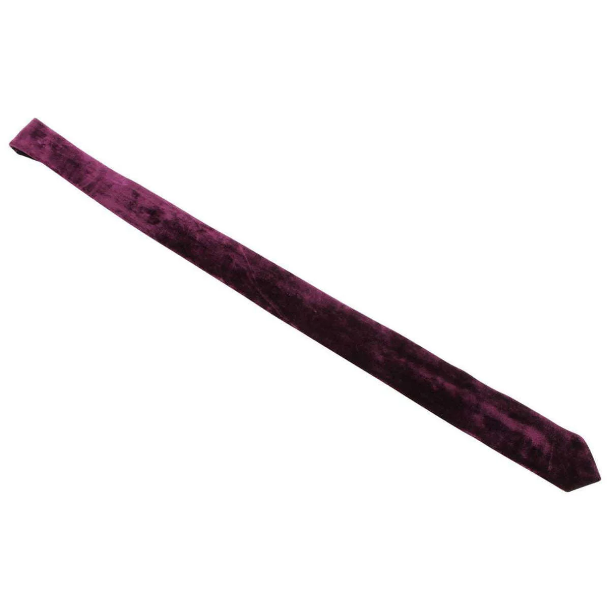 Knightsbridge Neckwear Velvet Tie - Purple - Image 3
