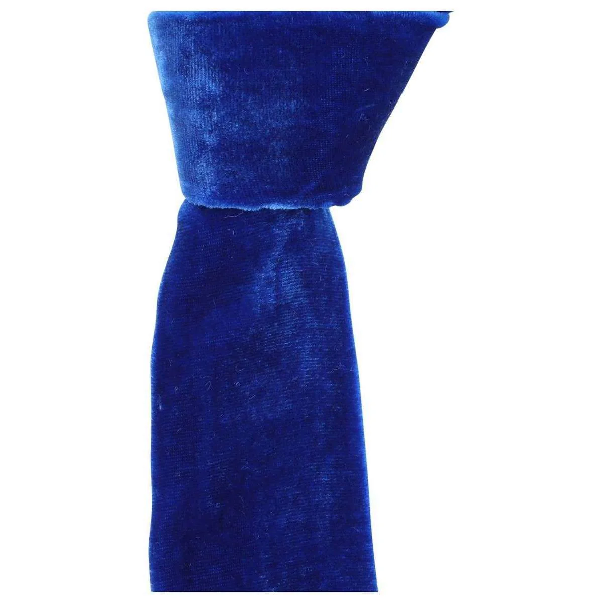 Knightsbridge Neckwear Velvet Tie - Royal Blue - Image 2