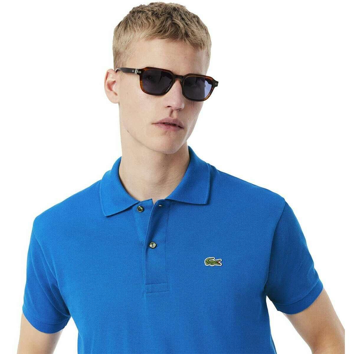 Lacoste Classic Pique Polo - Gipsy Blue - Image 4