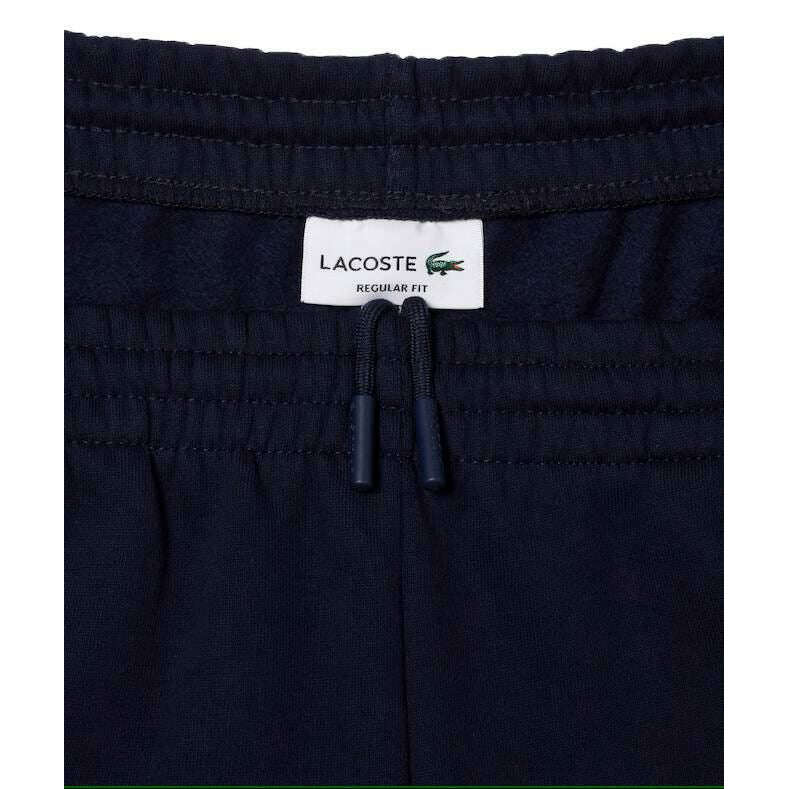Lacoste Organic Cotton Fleece Joggers - Navy - Image 6
