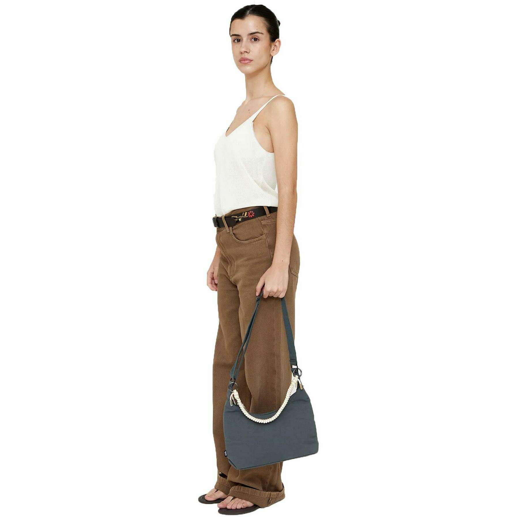 Lefrik Arles Bico Shoulder Bag - Laurel Leaf Green - Image 4