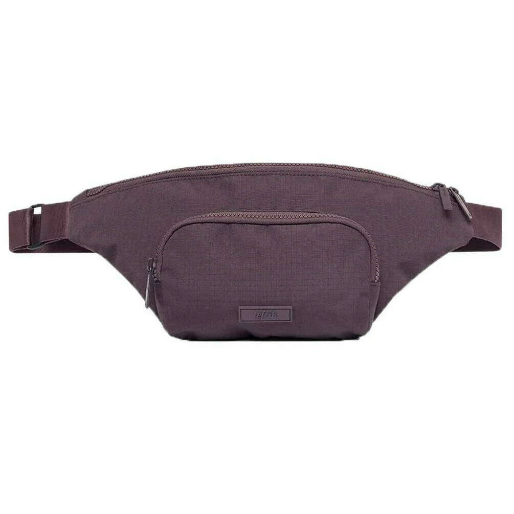 Lefrik Atlas Ripstop Crossbody Bum Bag - Wine Purple