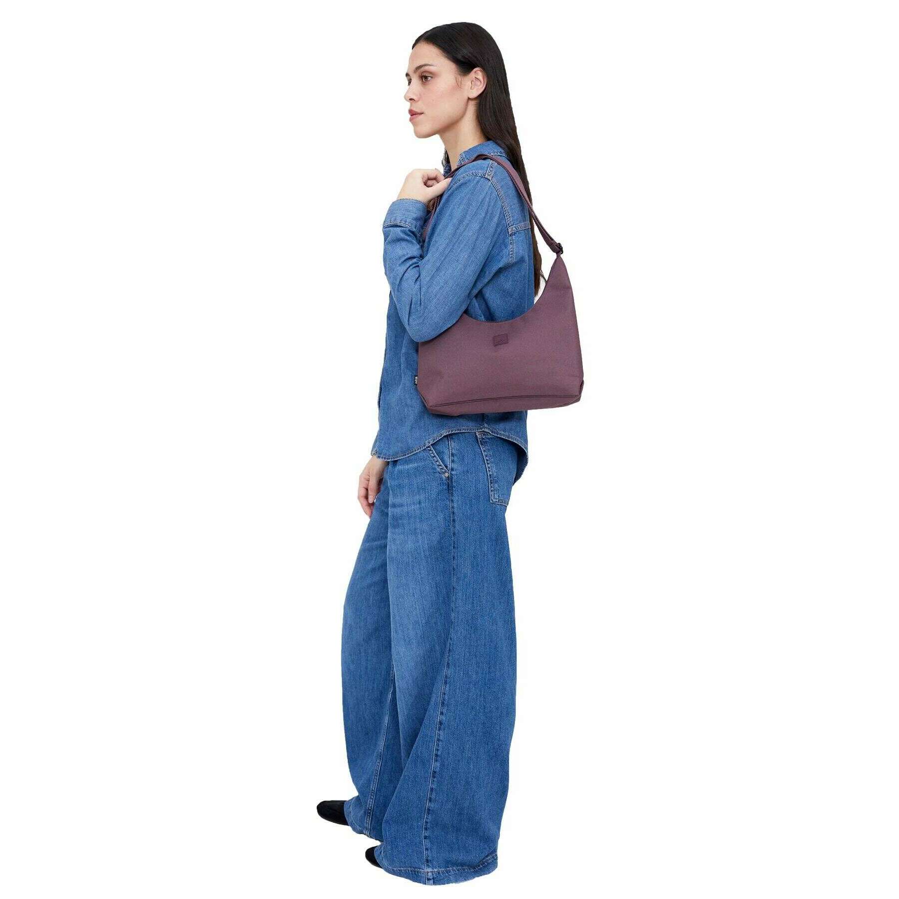 Lefrik Bico Shoulder Bag - Maroon Purple - Image 4