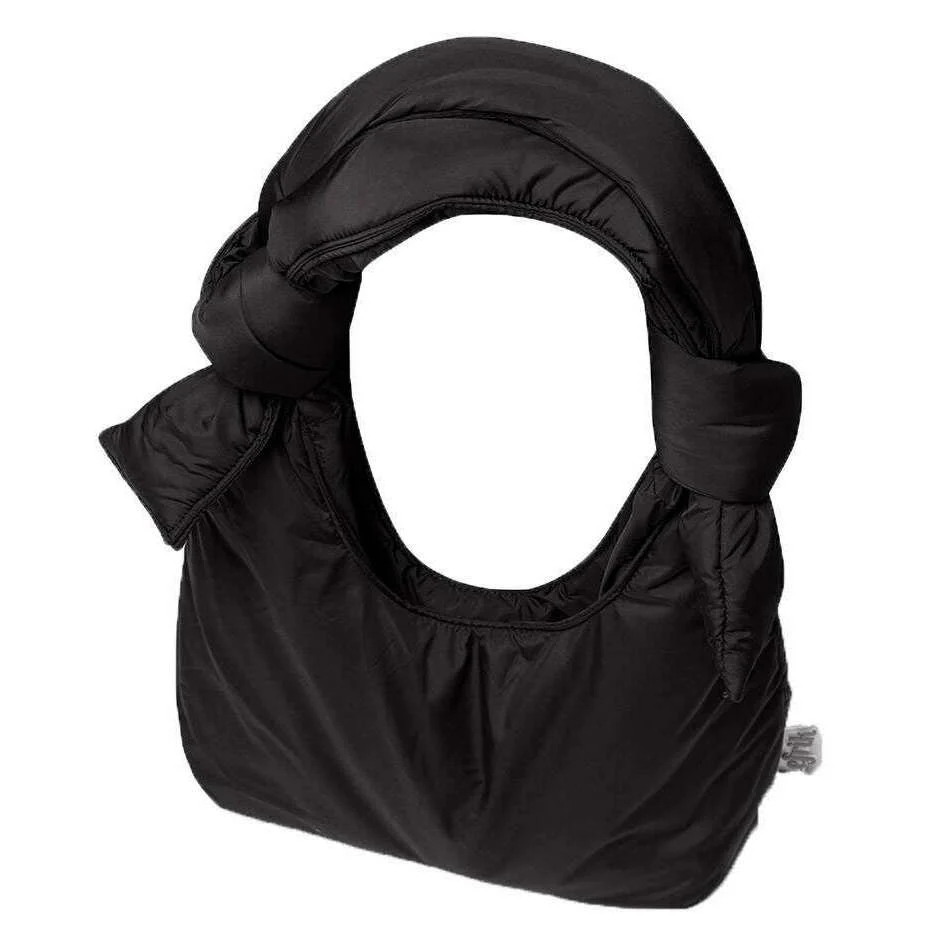 Lefrik Biwa Puffy Mini Bag - Black Tech - Image 3