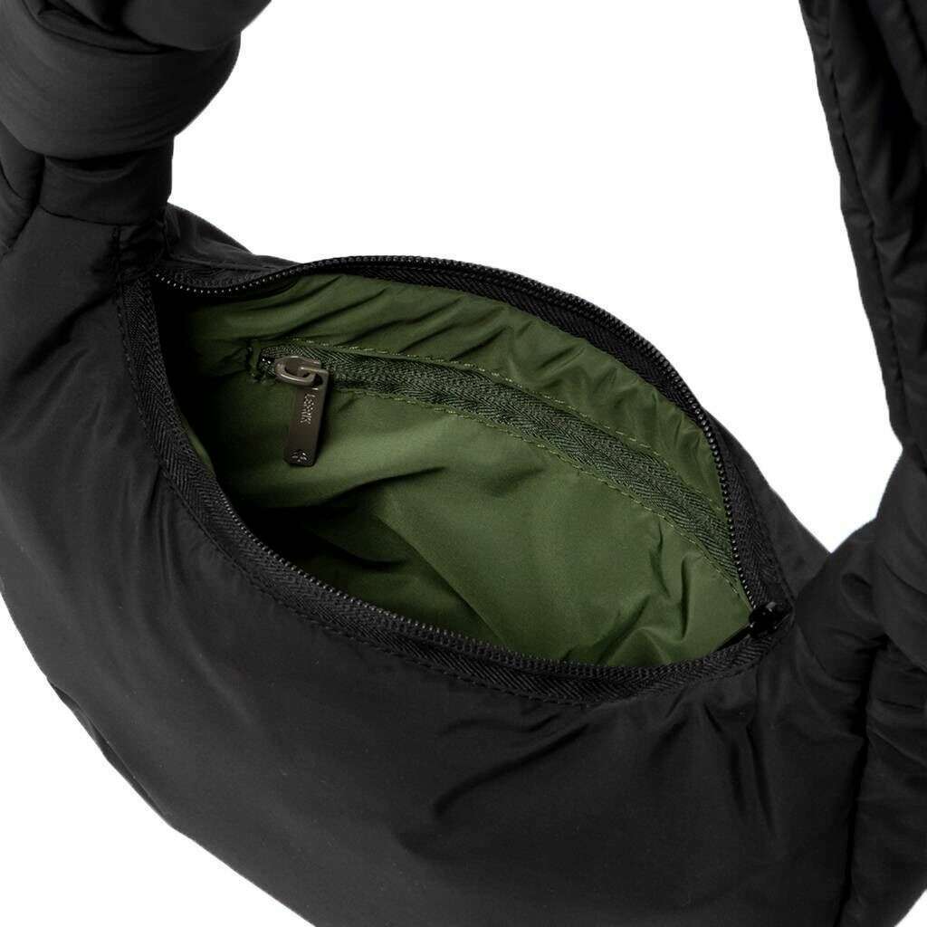 Lefrik Biwa Puffy Mirco Shoulder Bag - Black - Image 4