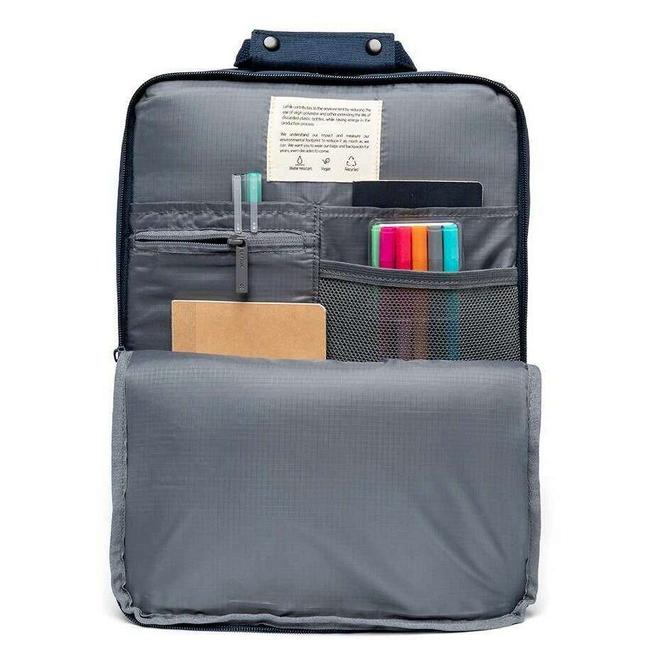 Lefrik Daily 13" Backpack - Navy - Image 4