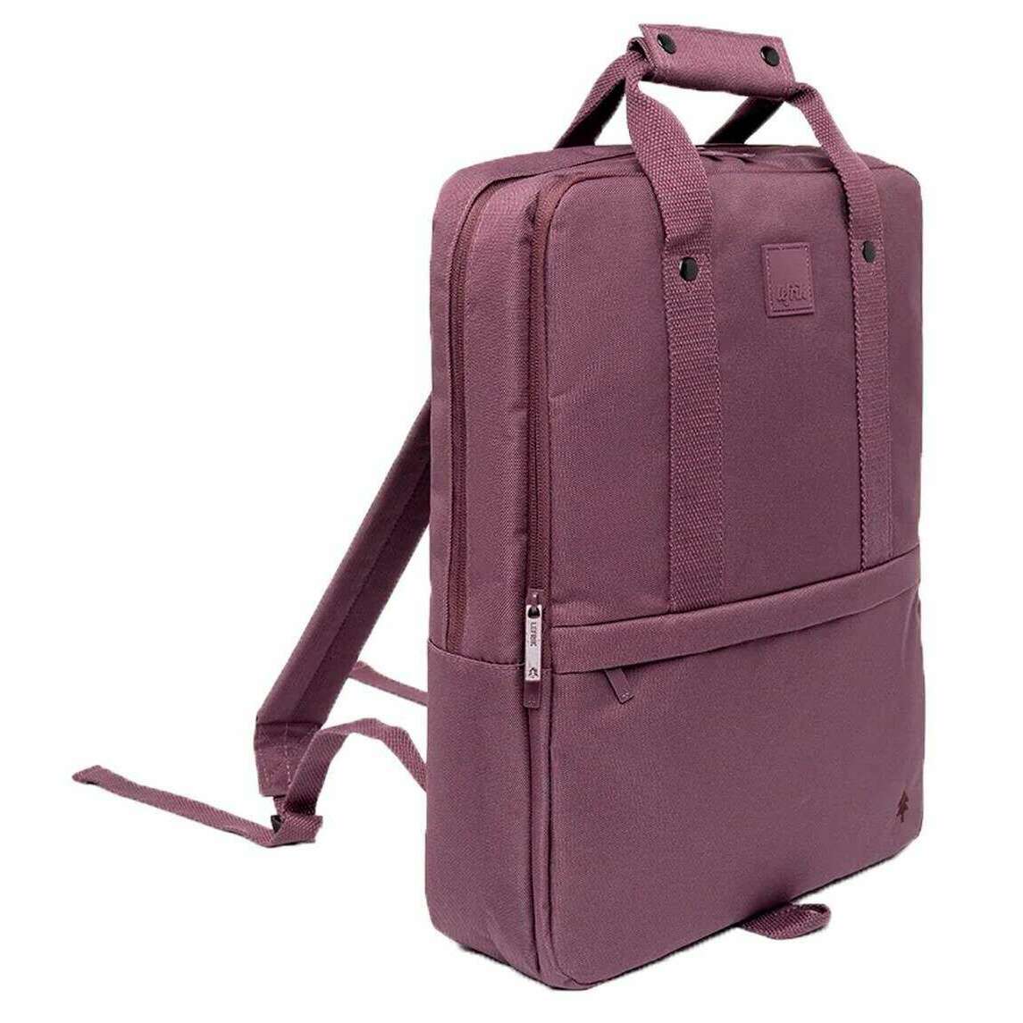 Lefrik Daily 15" Backpack - Maroon Purple - Image 3