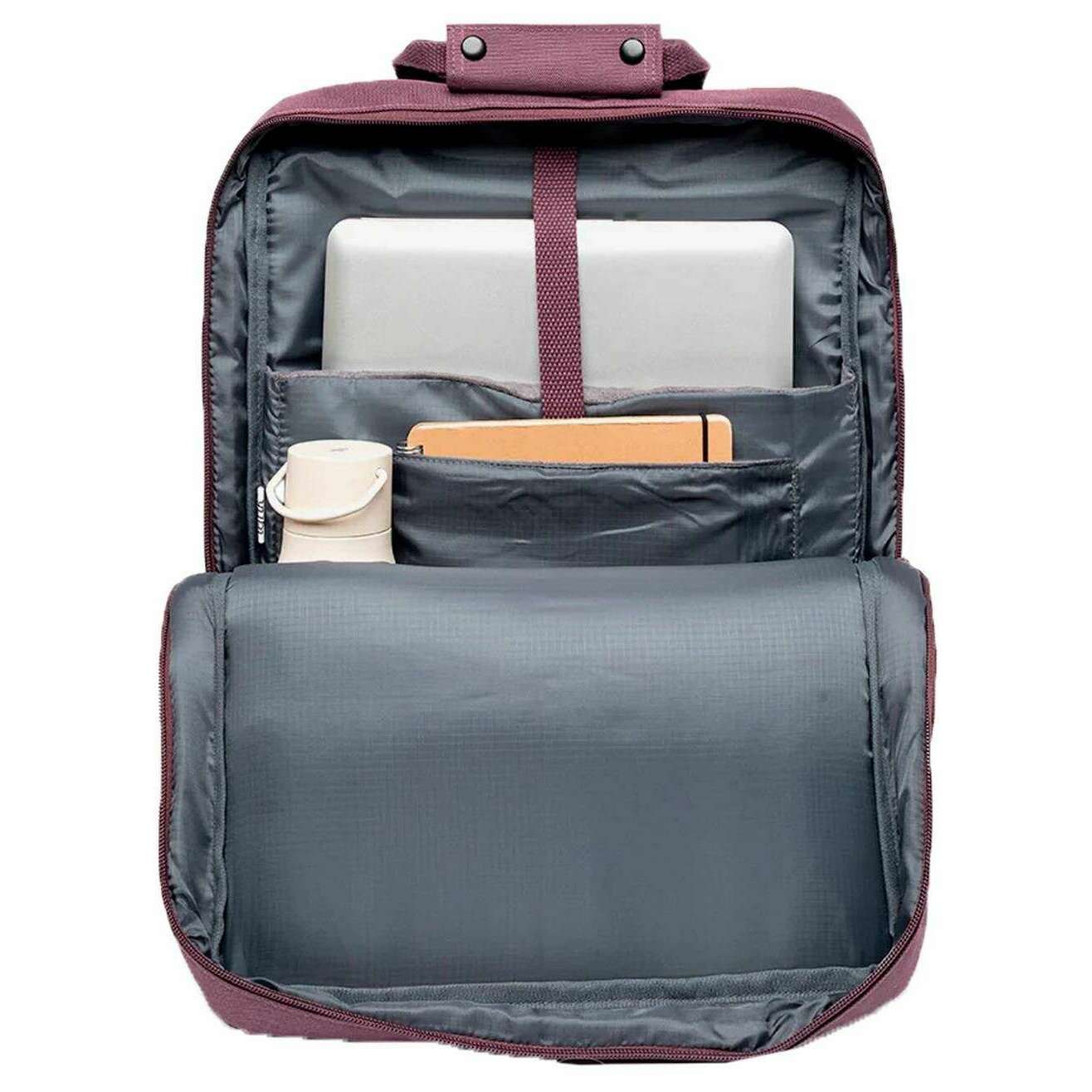 Lefrik Daily 15" Backpack - Maroon Purple - Image 4