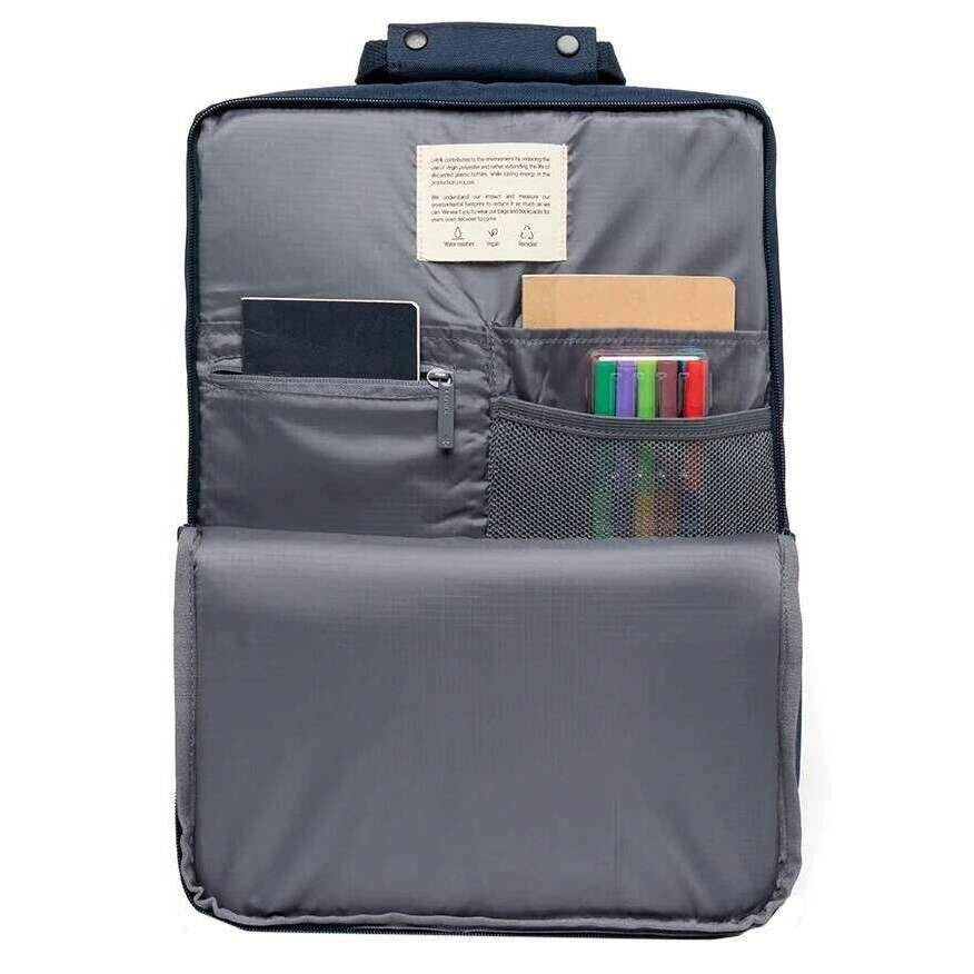 Lefrik Daily 15" Backpack - Navy - Image 3
