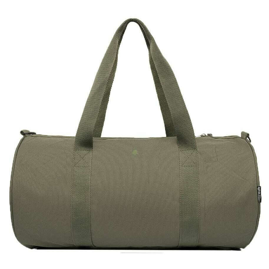Lefrik Getaway Stripes Duffel Bag - Olive Green - Image 2