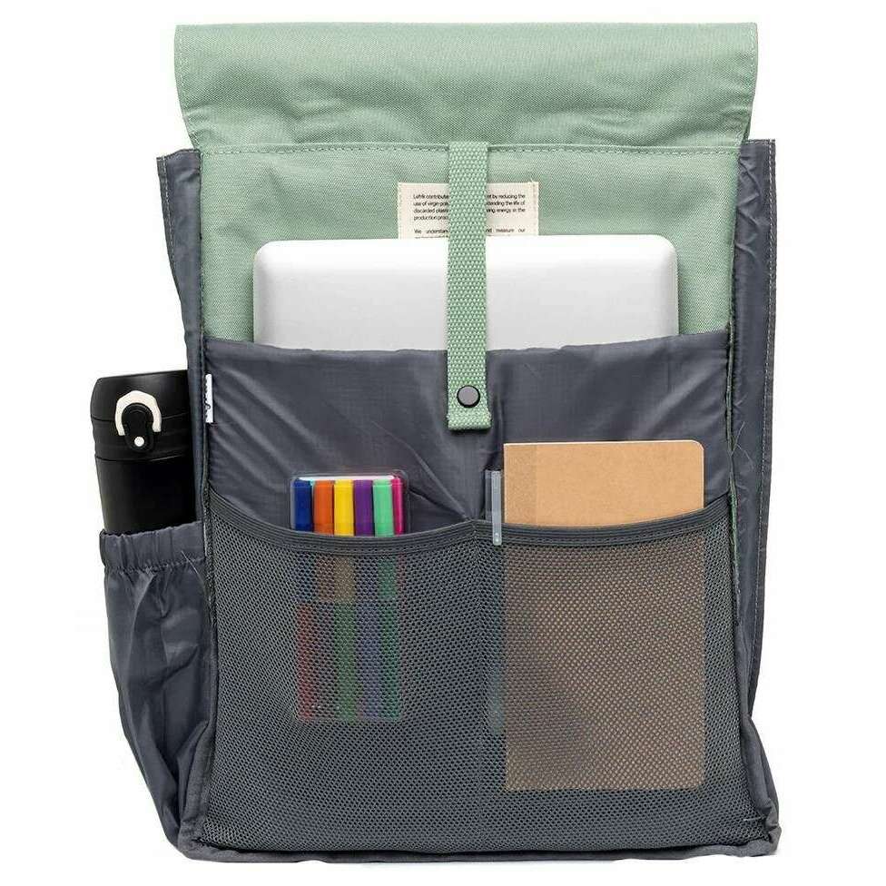 Lefrik Handy Backpack - Sage Green - Image 4