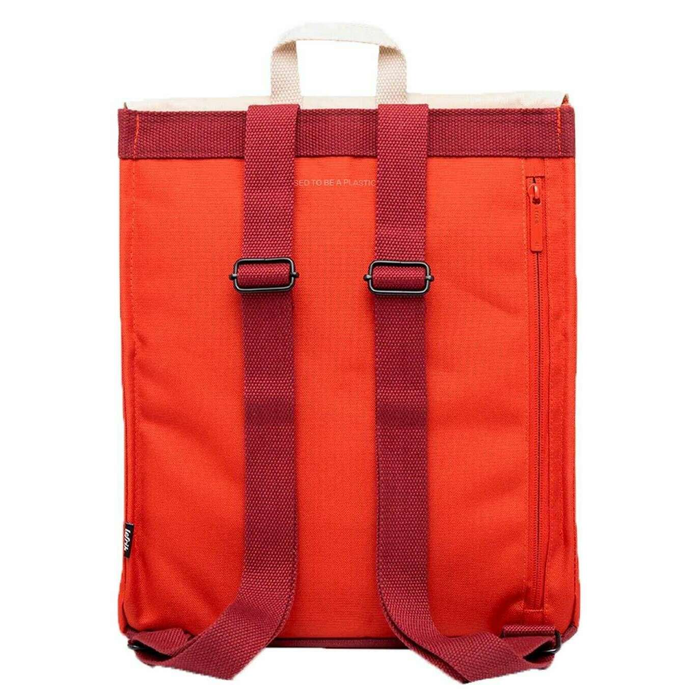 Lefrik Handy Mini Backpack - Cherry Block Red - Image 2