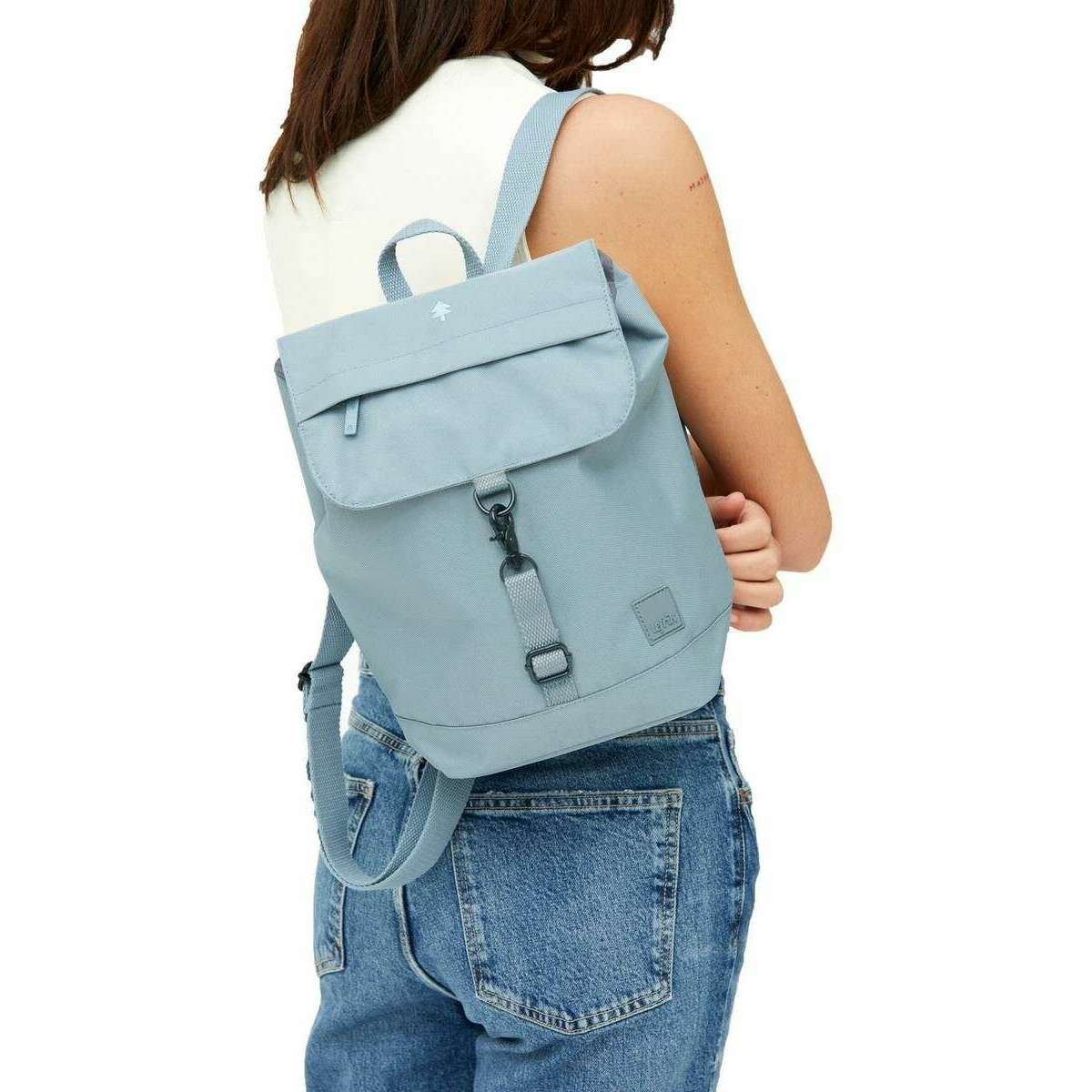 Lefrik Kaut Mini Backpack - Stone Blue - Image 5
