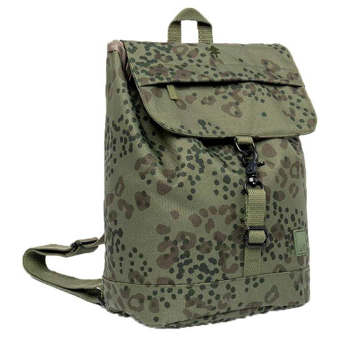 Lefrik Kaut Mini Cheetah Print Backpack - Green/Black - Image 3