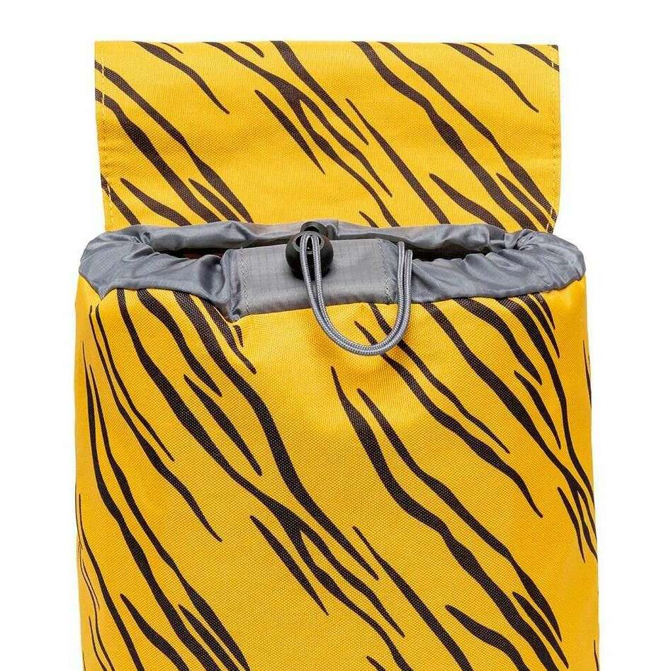 Lefrik Kaut Mini Printed Tiger Backpack - Yellow/Black - Image 5