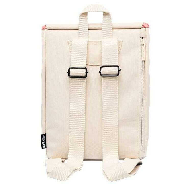 Lefrik Kaut Mini Stripes Backpack - Ecru Cream - Image 2