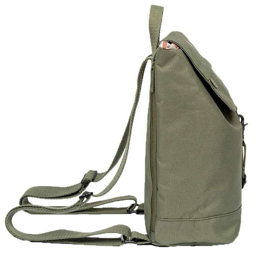 Lefrik Kaut Mini Stripes Backpack - Olive Green - Image 3