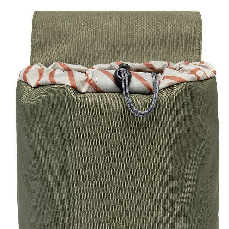Lefrik Kaut Mini Stripes Backpack - Olive Green - Image 5