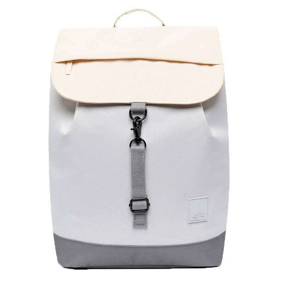 Lefrik Kaut Stripes Concrete Block Backpack - Grey/Light Grey/Cream
